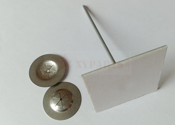 120mm Stick Pin Self Adhesive ฉนวนไม้แขวนเสื้อสำหรับ Rockwool