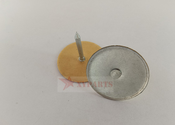 0.105 &quot;Dia Capacitor Discharge Cuphead Pins &amp; Paper Washer สำหรับยึดฉนวน