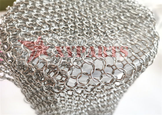 โครงสร้างทางสถาปัตยกรรม ChainMail Ring Mesh สำหรับกั้นห้อง