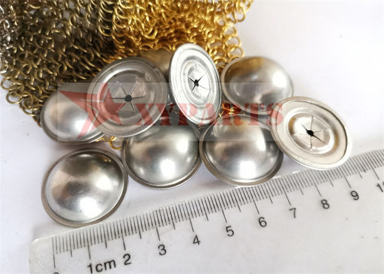Speed Self Locking Metal Dome Cap Washer For Fixing Insulation Pins