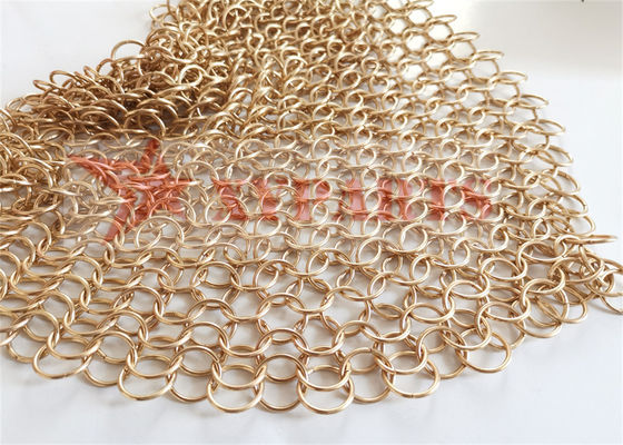ซุ้มตาข่ายแหวนเชื่อมทองแดงสำเร็จรูป PVD