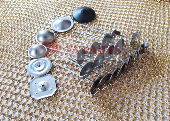 แผ่นฉนวนแบบนำกลับมาใช้ใหม่ได้ 304 สเตนเลสสตีล Lacing Anchor Fastener