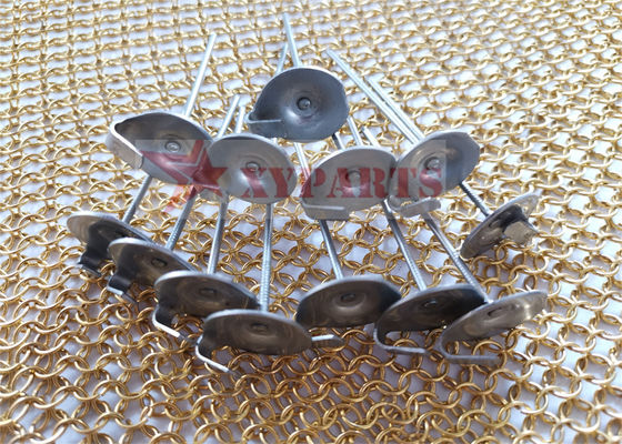 แผ่นฉนวนแบบนำกลับมาใช้ใหม่ได้ 304 สเตนเลสสตีล Lacing Anchor Fastener