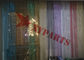 Double Hook Aluminum Chain Curtain Multi Colors For Decorative Room Divider Screen